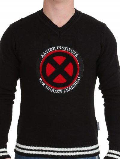 X-Men Xavier Chenille Patch V-Neck Men's Sweater buy now