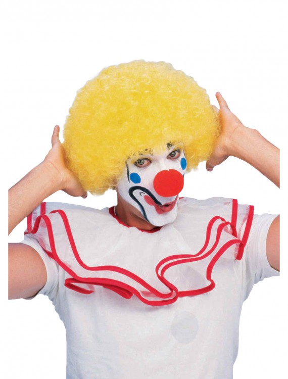 Yellow Afro Clown Wig buy now